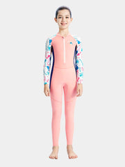 DIVE & SAIL Girls Long Sleeve Quick-Dry Sun-Protective Swimwear