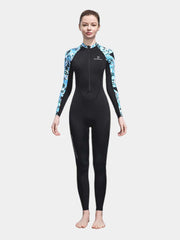 DIVE & SAIL Women One-Piece Long Sleeve Lycra Rashguard Diving Suit