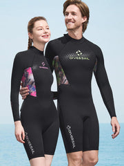 Dive & Sail Adults 1.5mm Long-Sleeve UV Protective Wetsuit