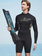 Dive & Sail Adults 1.5mm Long-Sleeve UV Protective Wetsuit