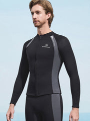 DIVE & SAIL 3MM Long-Sleeve Thermal Wetsuit Jacket