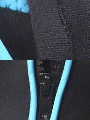 2MM Quick Dry Short Sleeve Wetsuit for Kids Black Detail