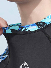 DIVE & SAIL Quick-Dry Sun-Proof Long-Sleeve Two-Piece Dive Skin Swimwear