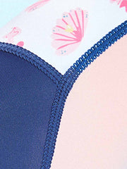 DIVE & SAIL Girls Long Sleeve Quick-Dry Sun-Protective Swimwear