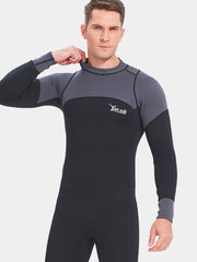 Yon Sub 3mm Men's Long Sleeve Back Zip Full Wetsuit