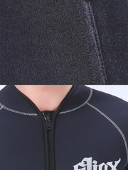 SLINX 5MM Neoprene Unisex Wetsuit Jacket, Black
