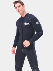 SLINX 5MM Neoprene Unisex Wetsuit Jacket, Black