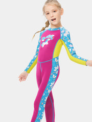 Full Body Colourful Warm Wetsuit For Kids
