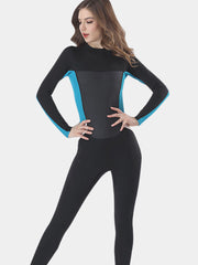 Ladies Back Zip Full Swim Wetsuit