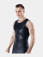 MYLEDI Men's 1.5MM Sleeveless Smooth Skin Wetsuit Top