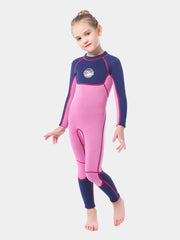 SLINX 3MM Girls Full Length Long Sleeve Wetsuit Purple