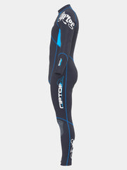 SLINX Men One Piece Diving Wetsuit Black Blue