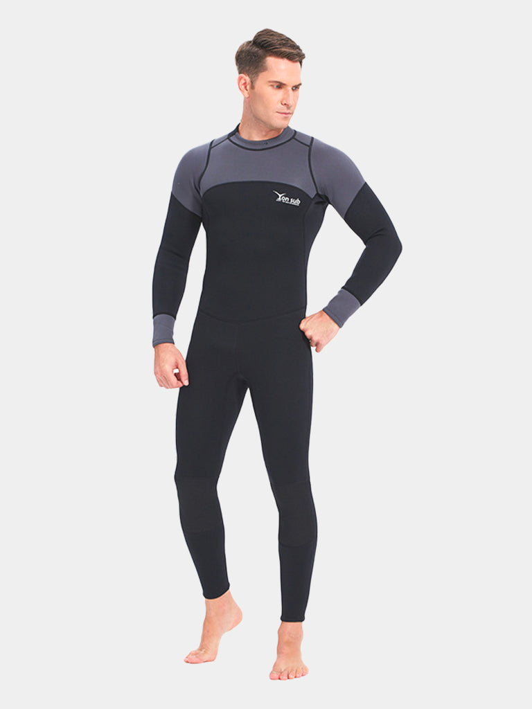 Yon Sub 3mm Men's Long Sleeve Back Zip Full Wetsuit