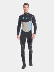 YonSub Mens 3MM Long sleeve Full Wetsuit