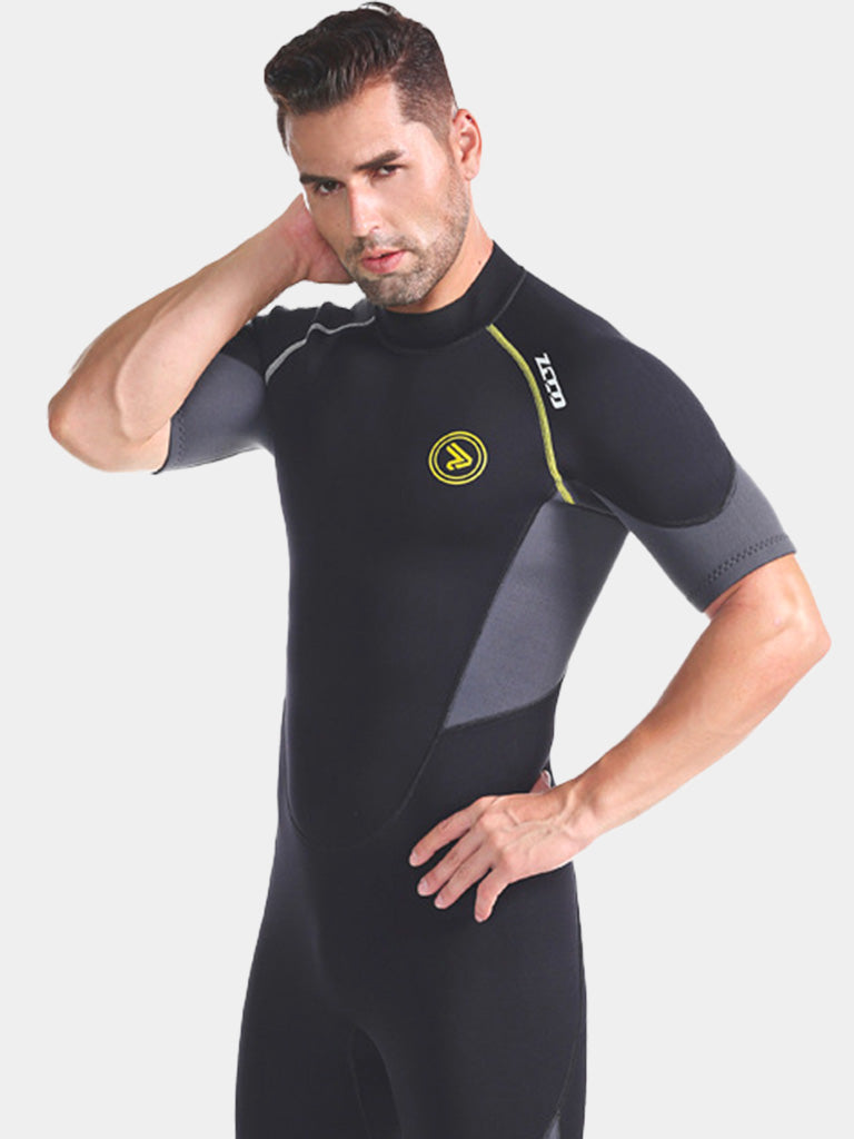 ZCCO Men Short Sleeve Wetsuit WNM037 Side