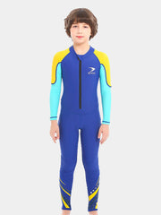 ZCCO Sun Protection Full Body Kids Wetsuit Blue